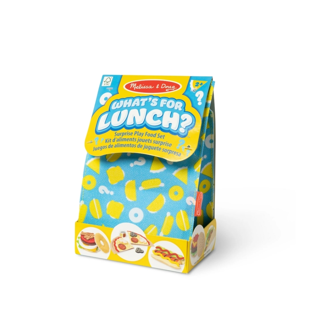 Melissa & Doug What's For Lunch Surprise Play Food Set (New/Sealed)